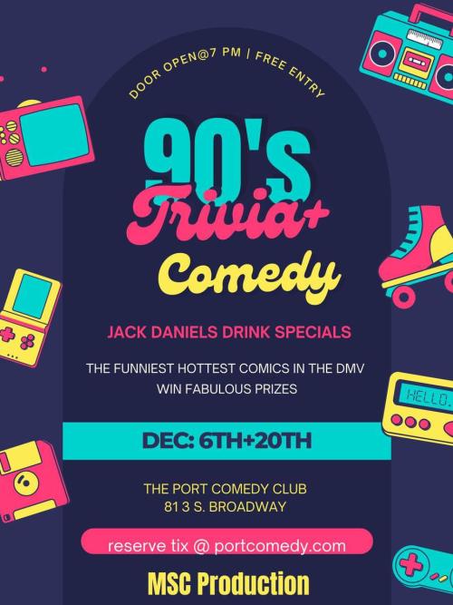 90’s Trivia & Comedy